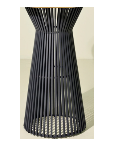 Base per tavolo in alluminio verniciato - cm Ø46 x 98h