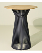 Base per tavolo in alluminio verniciato - cm Ø46 x 98h