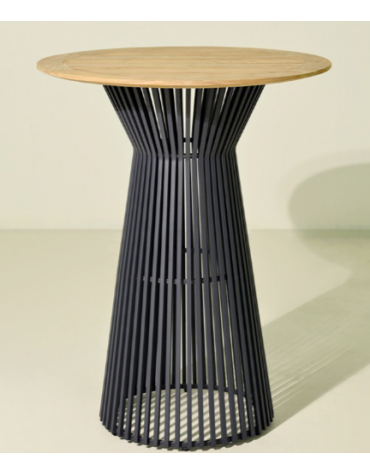 Piano per tavolo rotondo in TEAK - cm Ø78x2,5