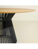 Piano per tavolo rotondo in TEAK - cm Ø150x4