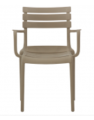 Poltroncina in polipropilene, resistente ai raggi UV - cm 41x41x82h