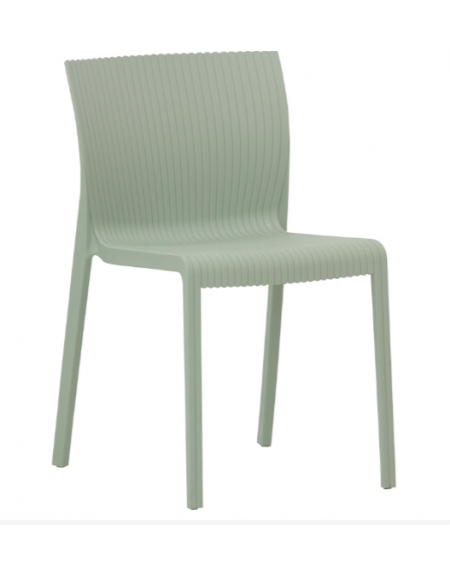 Sedia in polipropilene, resistente ai raggi UV - cm 41x41x78h