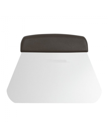 Raschietto in acciaio inox con manico in polipropilene - cm 11x19,5