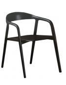 Poltroncina in legno di frassino, seduta in legno multistrato - cm 45x48x79h