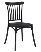 Sedia in polipropilene con fibra di vetro, resistente ai raggi UV- cm 44x42x88h