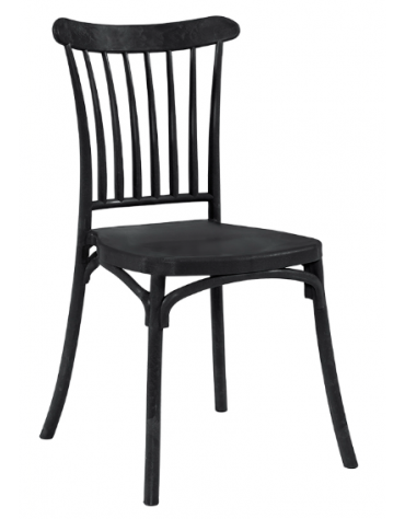 Sedia in polipropilene con fibra di vetro, resistente ai raggi UV- cm 44x42x88h