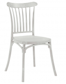 Sedia in polipropilene con fibra di vetro, resistente ai raggi UV- cm 44x42x88h