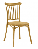 Sedia in polipropilene con fibra di vetro, resistente ai raggi UV- cm 44x42x88h