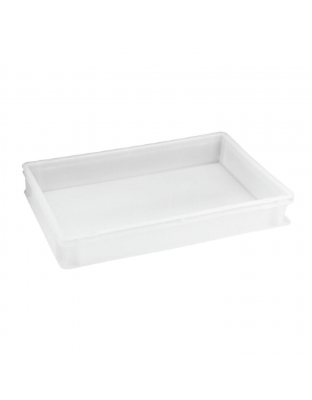 Contenitore per impasti pizza in polipropilene - Capacità Lt. 14 - Dimensioni cm 60x40x7,5