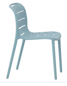 Sedia in polipropilene, anti raggi UV - cm 42x40x80h