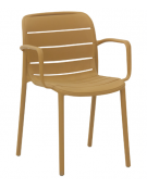 Poltroncina in polipropilene, anti raggi UV- cm 42x40x80h