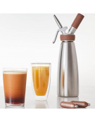 Sifone per infusi nitro in acciaio inox - Capacità Lt 1