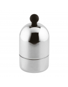 Spargicacao in acciaio inox con 7 mascherine decorative - diametro cm  6,5 - altezza cm 13