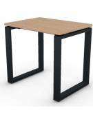 Scrivania dattilo operativa con gambe ad anello chiuso - cm 80x60x74h - Piano spessore mm 25 - Conforme ai CAM