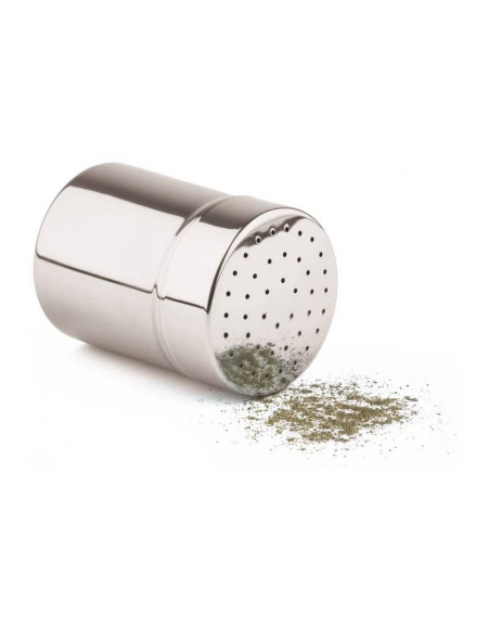 Spargicacao in acciaio inox - capacità ml 160  - diametro cm 5,5 - altezza cm 7,5