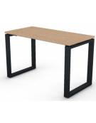 Scrivania dattilo operativa con gambe ad anello chiuso - cm 120x60x73,5h - Piano spessore mm 25 - Conforme ai CAM