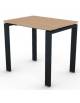 Scrivania dattilo operativa con gambe a U in bianco ,Grigio o Antracite - cm 80x60x74h - Piano spessore mm 25 -Conforme ai CAM