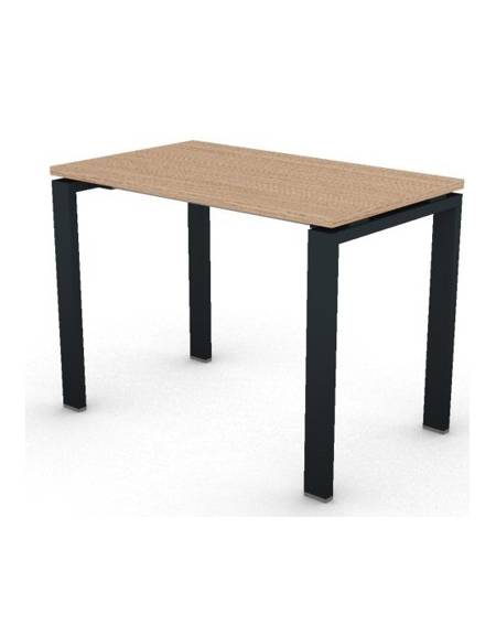 Scrivania dattilo operativa con gambe a U in bianco ,Grigio o Antracite - cm 100x60x73,5h - Piano spessore mm 25 - Conforme ai C