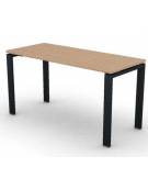 Scrivania dattilo operativa con gambe a U in bianco ,Grigio o Antracite - cm 140x60x74h -Piano spessore mm 25 -Conforme ai CAM