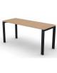 Scrivania dattilo operativa con gambe a U in bianco ,Grigio o Antracite - cm 160x60x74h -Piano spessore mm 25 -Conforme ai CAM
