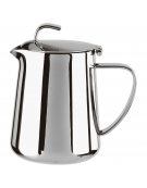 Lattiera in acciaio inox con coperchio - capacità Lt. 0,60