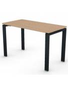 Scrivania dattilo operativa con gambe a U in bianco ,Grigio o Antracite - cm 120x60x74h -Piano spessore mm 25 -Conforme ai CAM