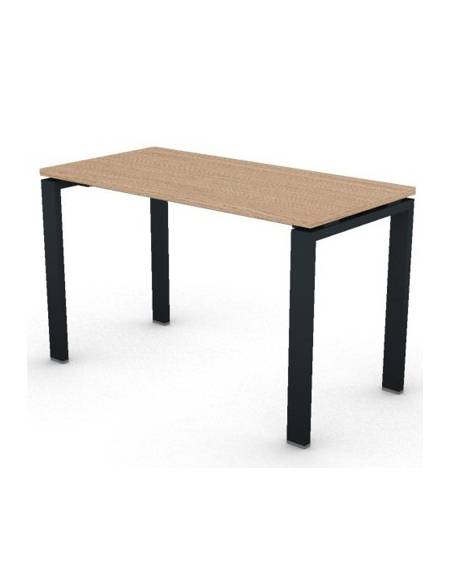 Scrivania dattilo operativa con gambe a U in bianco ,Grigio o Antracite - cm 120x60x73,5h - Piano spessore mm 25 - Conforme ai C