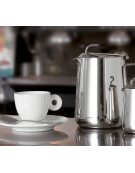 Lattiera in acciaio inox con coperchio - capacità Lt. 0,60