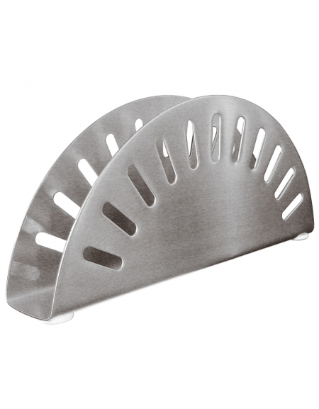 Porta tovaglioli in acciaio inox - cm 17x3x7h