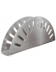 Porta tovaglioli in acciaio inox - cm 17x3x7h