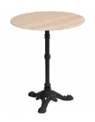 Piano per tavolo in gres porcellanato - Spessore 11 mm - COLORE A SCELTA - cm Ø60