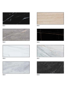 Piano per tavolo, in gres porcellanato - Spessore 11 mm - COLORE A SCELTA - cm 60x60