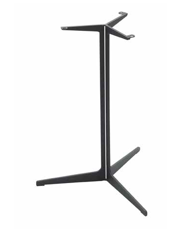 Base in lamiera tranciata e verniciata - colore nero - cm 72h