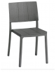 Sedia in polipropilene, anti raggi UV - cm 45x44x82h