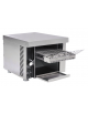 Tostapane professionale a nastro in acciaio inox con carica anteriore - Produzione oraria 225 fette - cm 32x50x40h