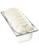 Bacinella gelato rettangolare in acciaio inox - capacità Lt. 6,5 - cm 36x16,5x15h