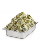 Bacinella gelato rettangolare in acciaio inox - capacità Lt. 8 - cm 36x25x12h