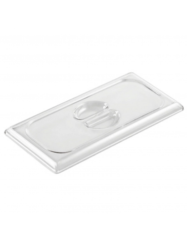 Coperchio per bacinella gelato in PMMA - cm 36x16,5