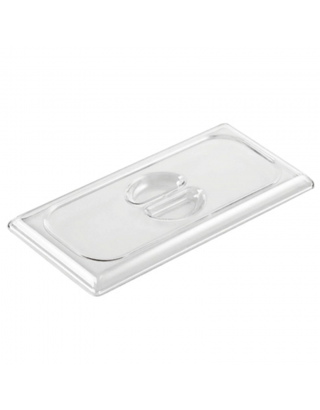 Coperchio per bacinella gelato in PMMA - cm 36x16,5