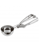 Porzionatore gelato in acciaio inox - capacità Lt 1/12 - diametro mm 66