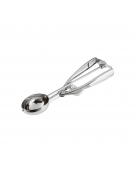 Porzionatore gelato ovale in acciaio inox - capacità Lt 1/30 - diametro mm 60