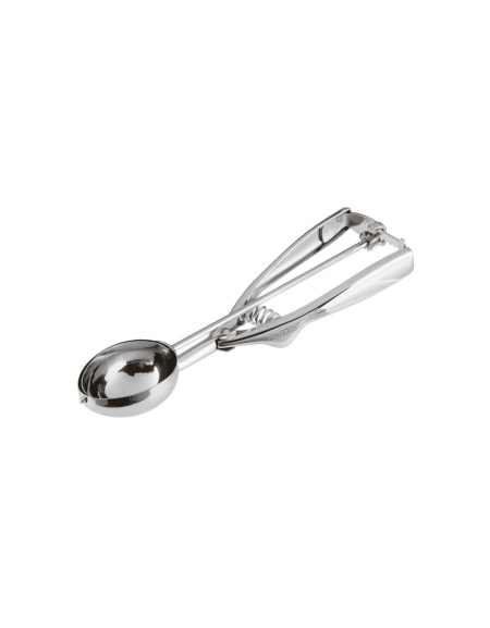 Porzionatore gelato ovale in acciaio inox - capacità Lt 1/30 - diametro mm 60