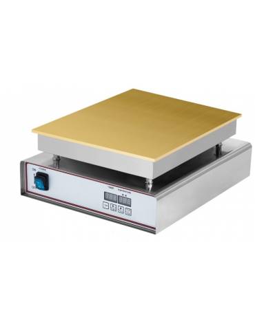 Macchina professionale in acciaio inox per Fluffy Pancake - piano cottura antiaderente mm 300x370 