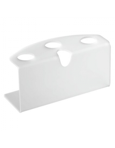 Porta coni da banco in PMMA - diametro mm 3,5 - dimensione tot. cm 21x8,5x11h