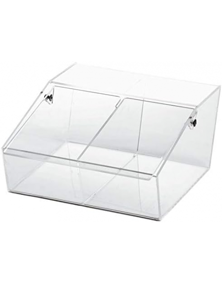 Contenitore per cialde  in PMMA trasparente - cm 22x26x12h