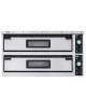 Forno elettrico per pizza  professionale 2 Camere da 9+9 pizze Ø 36 cm - N° 2 Camere da cm 108x108x14h