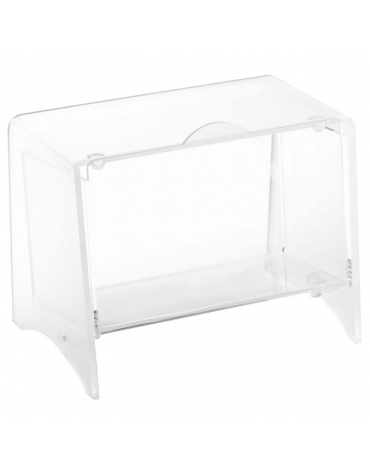 Contenitore porta palette gelato in PMMA trasparente - cm 19x12,5x14h