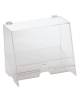 Contenitore porta cannucce in PMMA trasparente - cm 26x17x22h