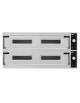 Forno elettrico professionale da 9+9 pizze Ø 36 cm oppure 5+5 teglie cm 60x40 - N° 2 Camere da cm 123x108x17,5h