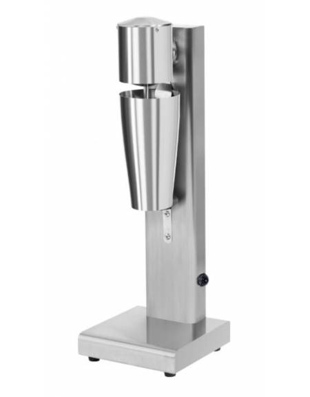 Frullino in acciaio inox con capacità bicchiere ml 650 - Tasto con 2 velocità - linea economica - mm 170x170x530h